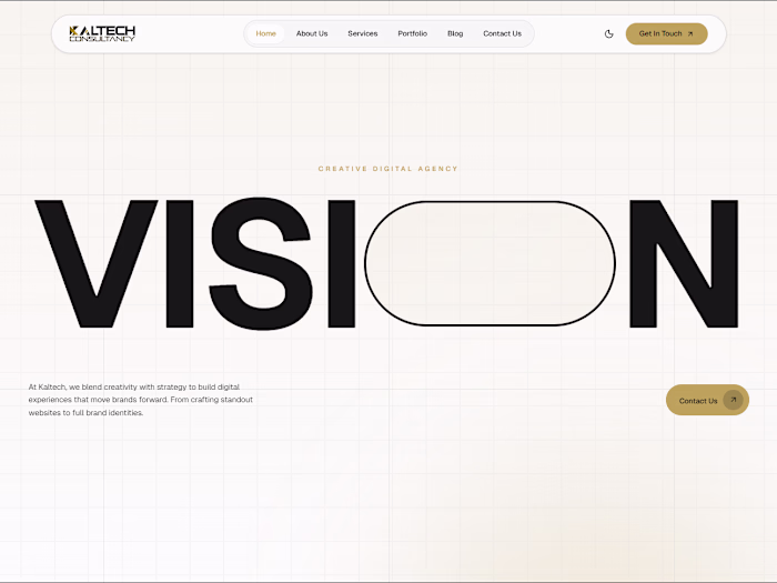 Kaltech Consultancy – Digital Agency Platform
