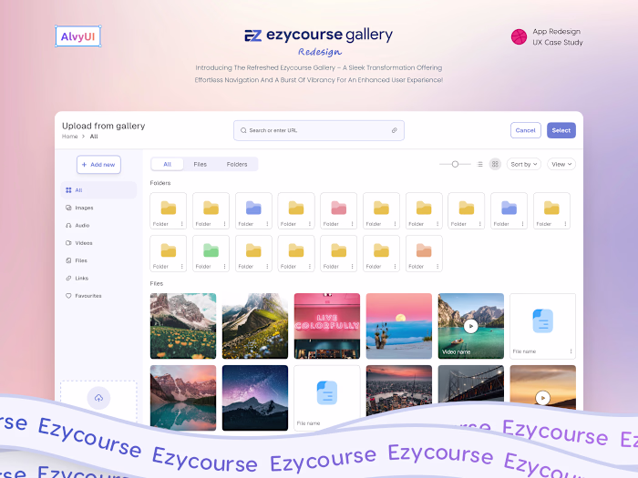 Ezycourse Gallery UX Redesign Case Study