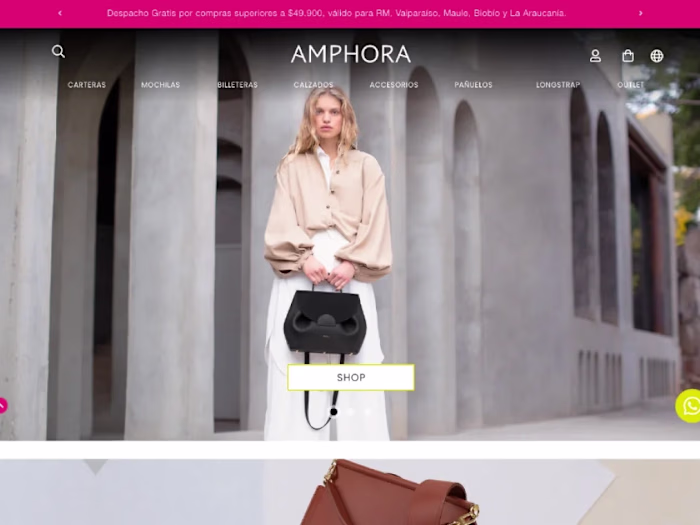 Amphora needed an online store