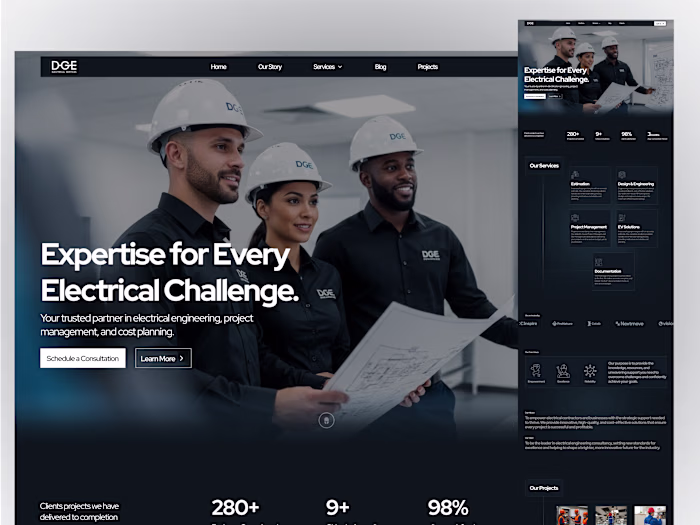 DGE Website Redesign