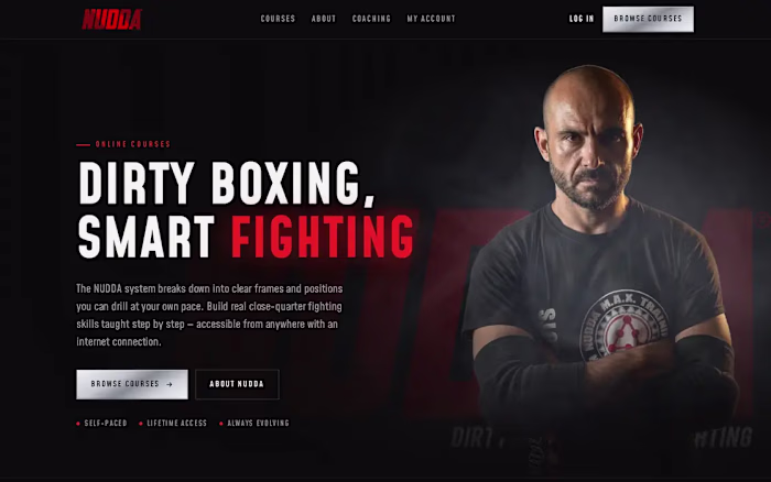 NUDDA Course Site Redesign and Launch