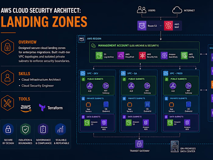 Project Title
AWS Cloud Security Architect: