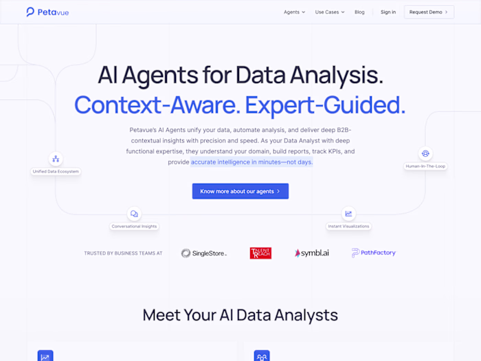 Petavue Web design
