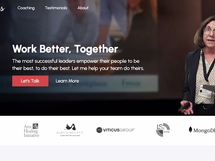 New Branded Website for Leadership Coach