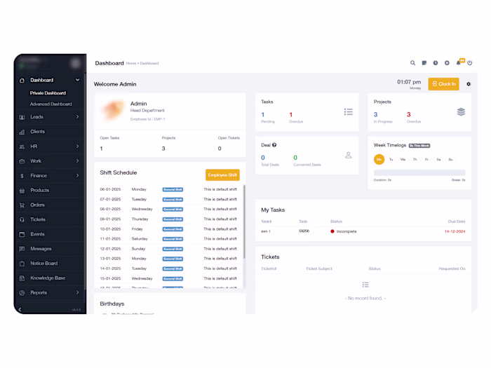 Customized CRM