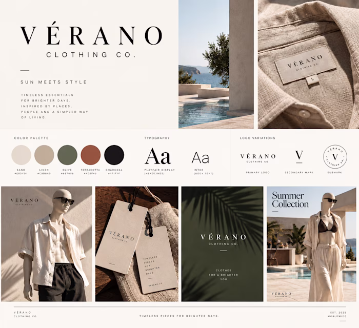 A complete visual identity concept