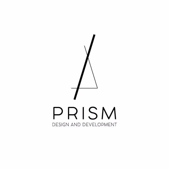 Prism & Studio now/here:  Branding Identity & Stationery Design