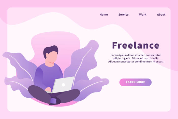 Premium Design For a HomePage