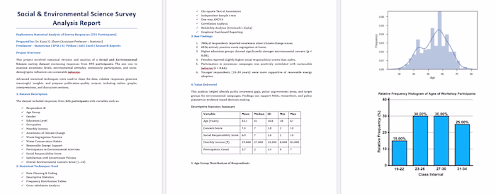 🧠 Title: Statistical Analysis of