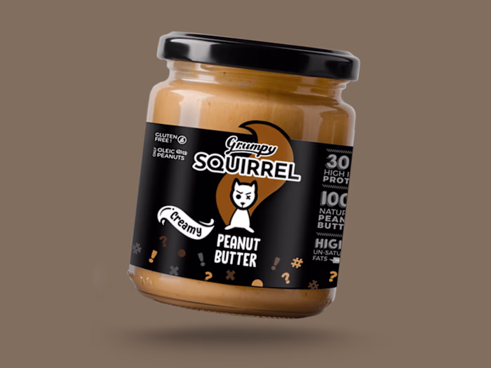 Grumpy Squirrel - Innovative Branding + Packaging 