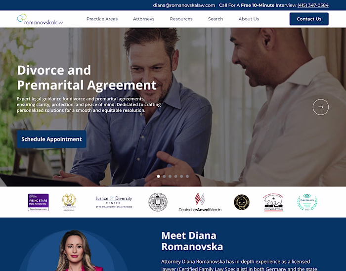 Lawyer Firm Website Design