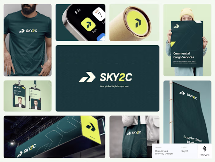 Recent work done for a shipping tech company of crafting the...