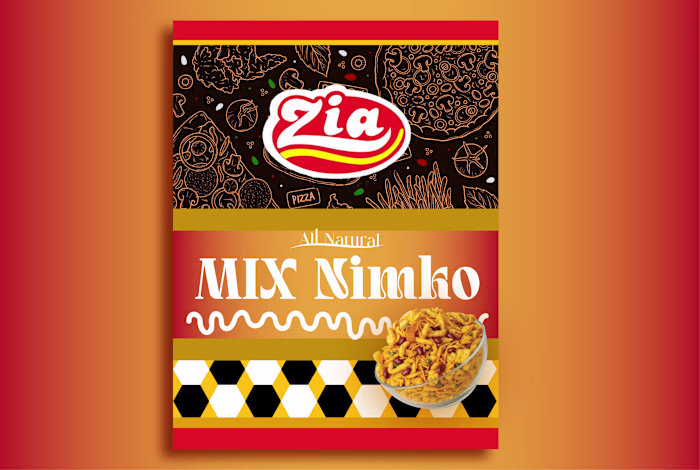 Plan Packaging design for Zia Brand { This Brand sells Snacks }