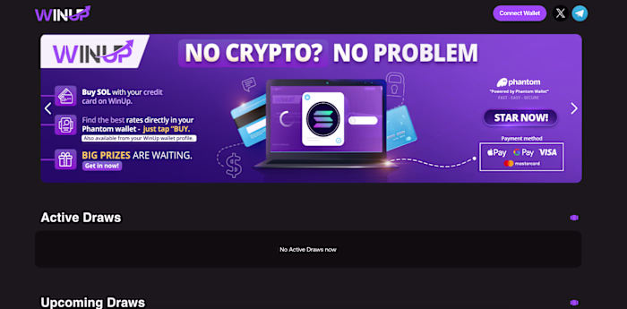 WinUpDraw – Solana USDT Draws