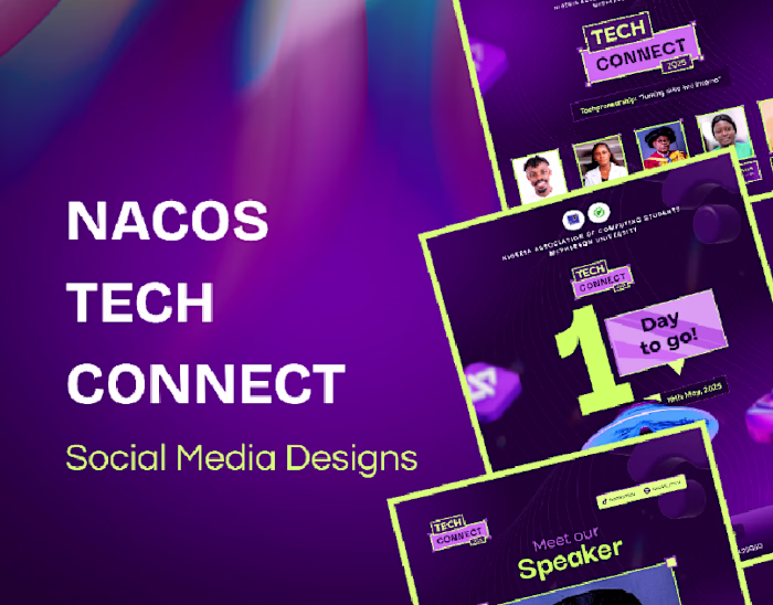 NACOS Tech Connect - Social media flyers.