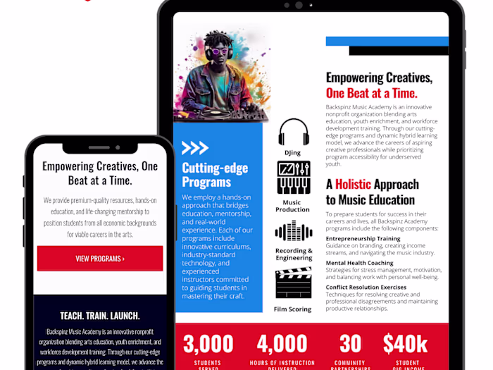 Nonprofit One Pager
