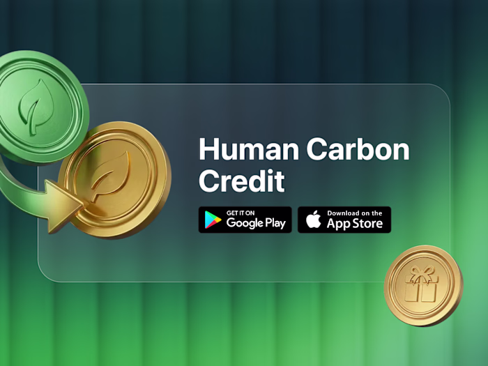 Human Carbon Credit — App UX/UI Design