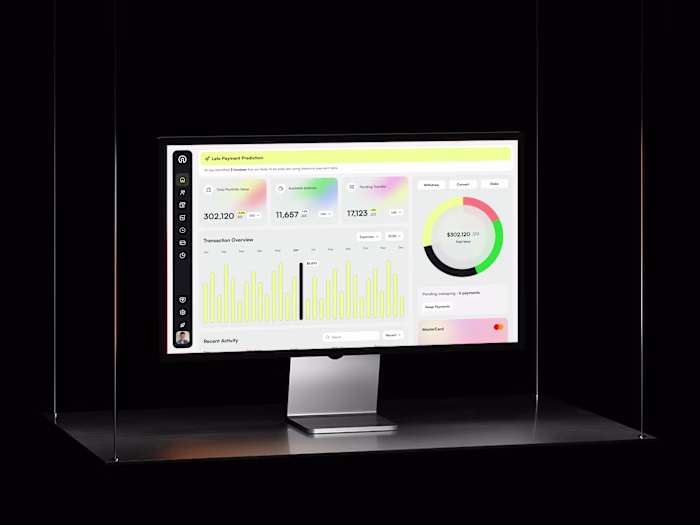Fintech SaaS Dashboard