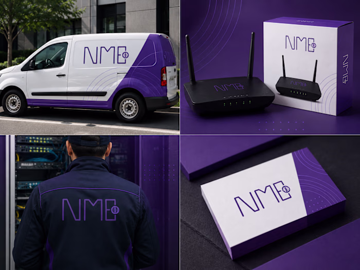 Custom Brand Identity Design for Network Made Easy