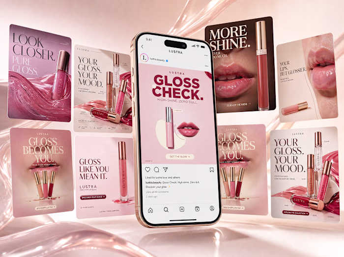 Gloss designed to make an