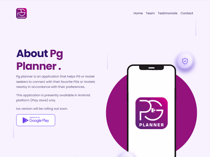 PG Planner