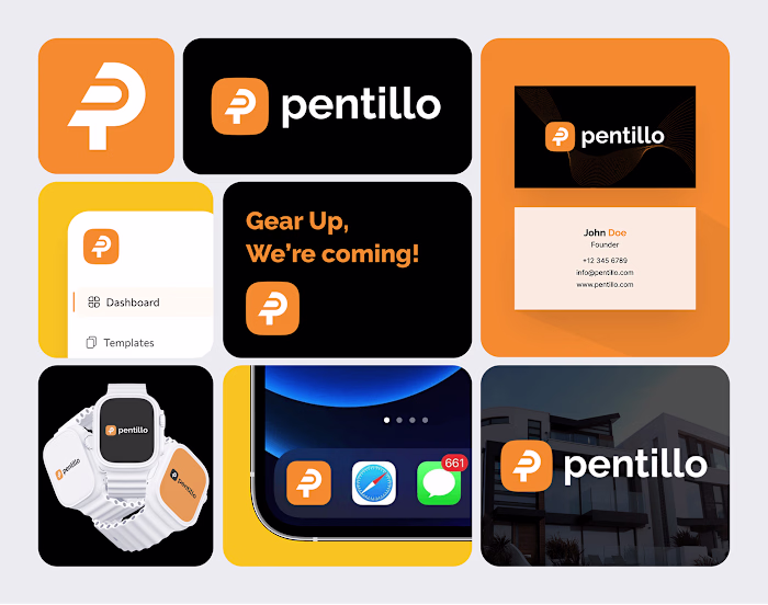 Pentilo Logo Design & Brand Guidelines