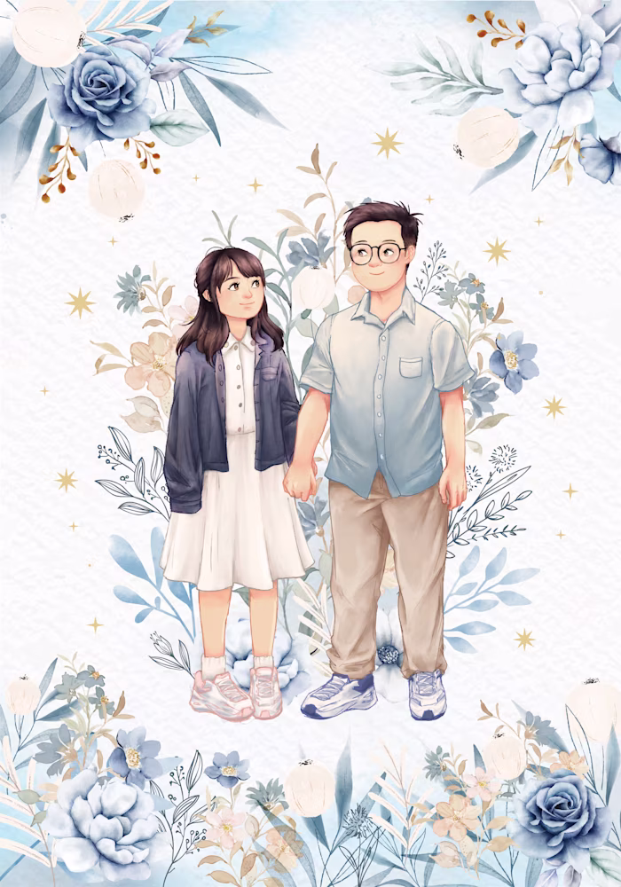 Romantic Couple drawing
