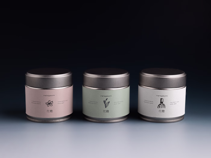 Hanagasumi Matcha Brand Identity Project