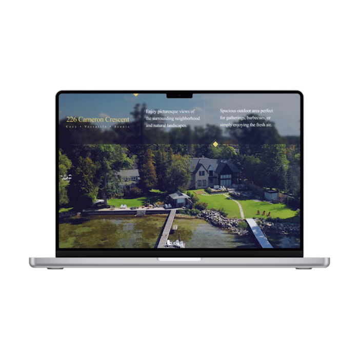 This project features a professionally