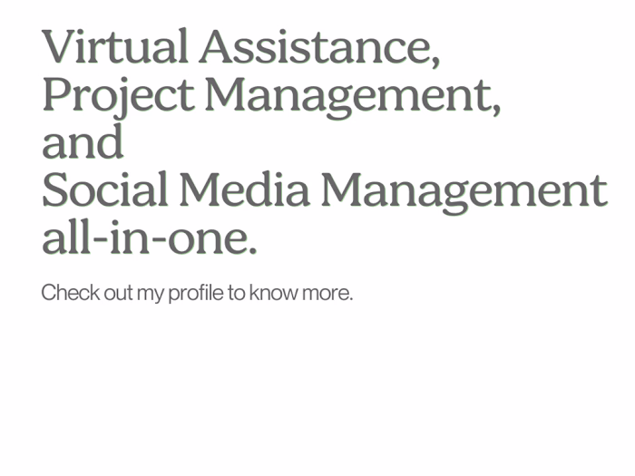 All-in-one services