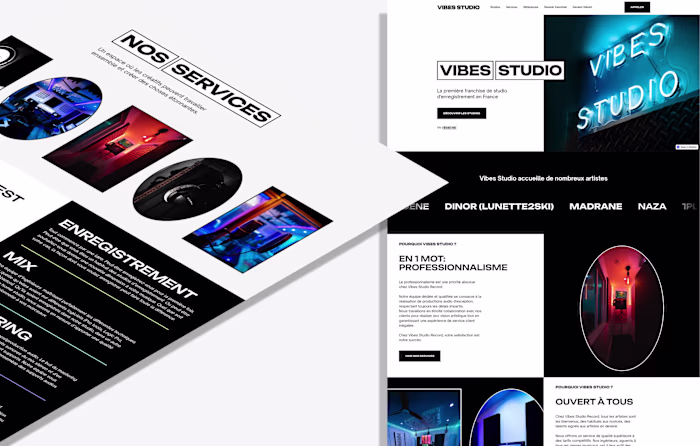 Webflow - Vibes Studio