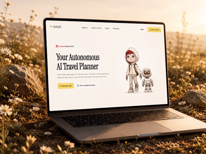 The autonomous AI travel planner platform