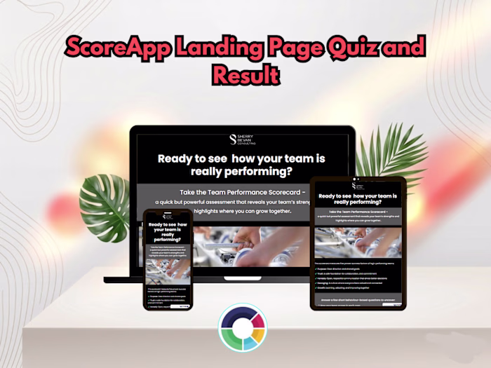 scorecard, linking a premium landing