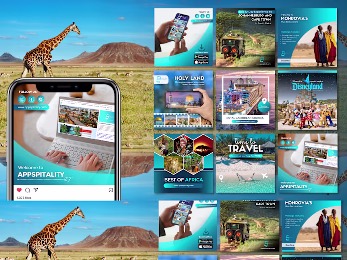Social Media Post Design for