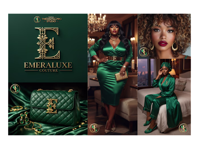 Complete visual brand world built