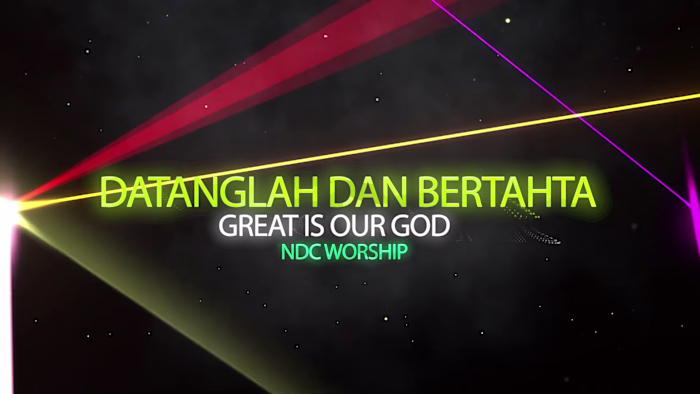 Datanglah dan Bertahta Lyric Video Creation