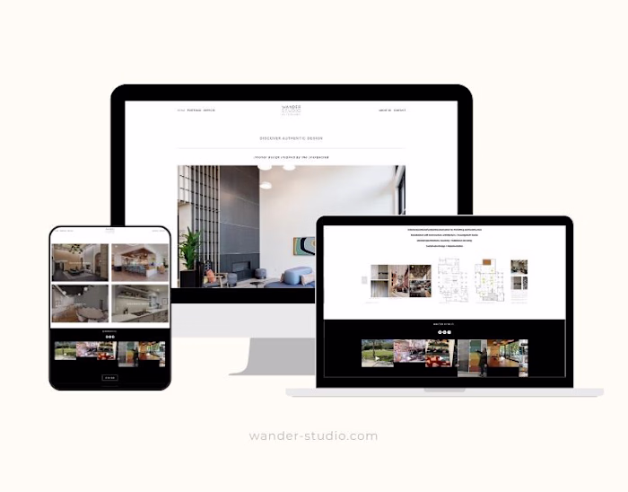Squarespace Design for Home Renovation, Interior Design