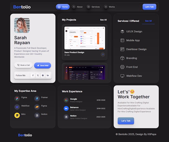 Wordpress Website Bentolio