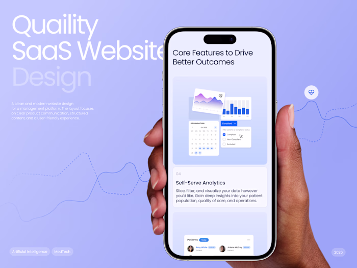 Qualiity | Mobile SaaS Website