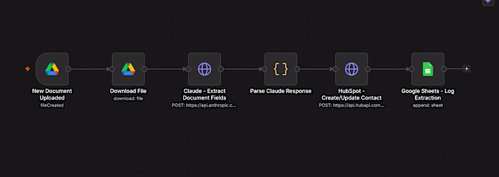 AI Document Intake & CRM Auto-Fill