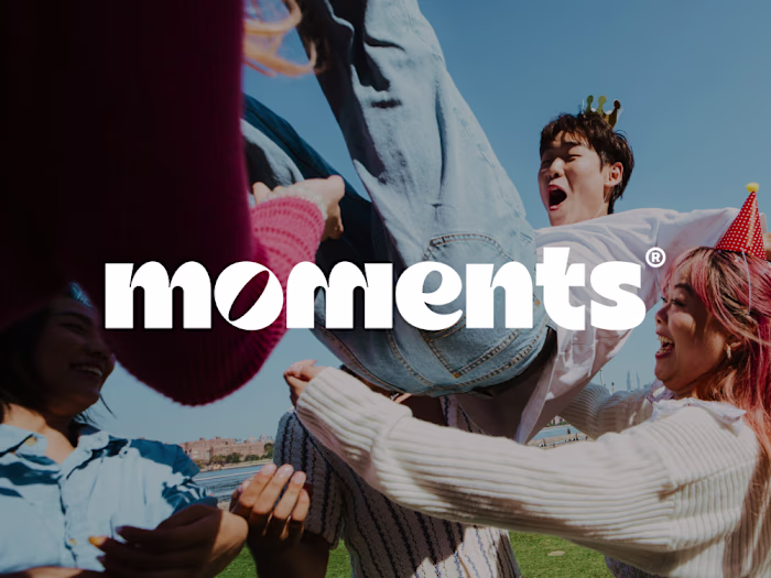 Visual Identity Design for Moments