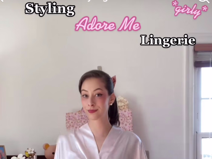 Adore Me Lingerie TikTok UGC