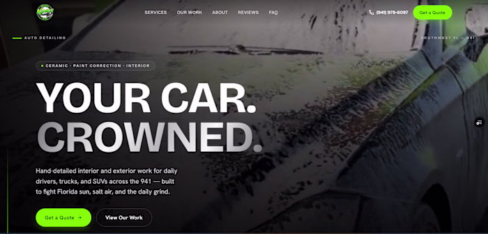 Designed and developed a bold,