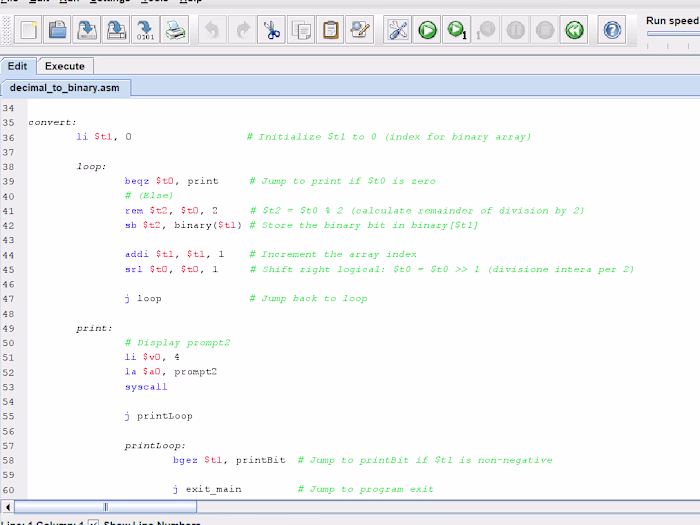 C To MIPS Assembly