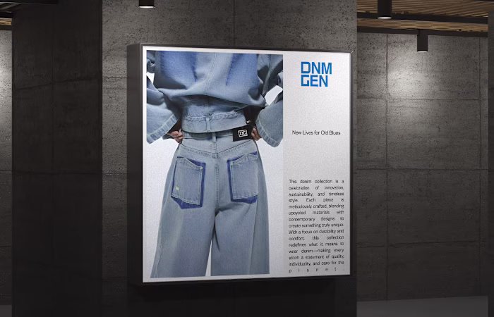 DNM GEN - Denim Brand Identity