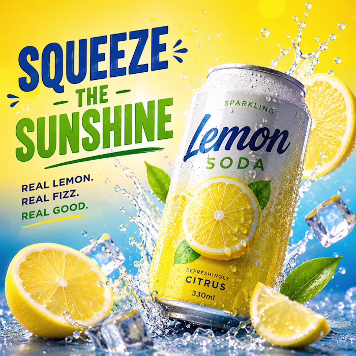  Lemon Soda Social Media
