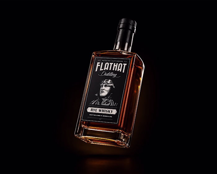 Premium Whisky Label