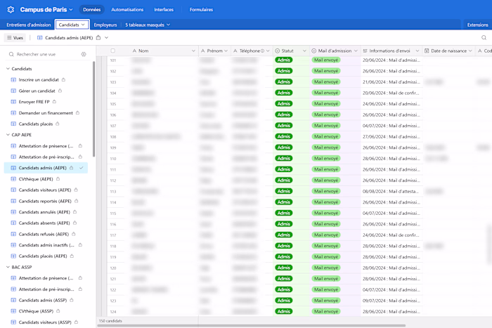 Candidate Management System on Airtable
