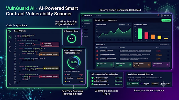 VulnGuard AI - Smart Contract