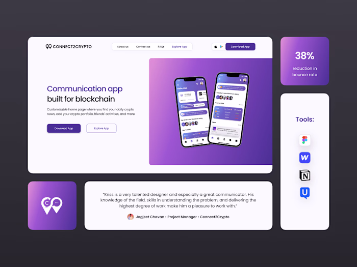 Navigating Connect2Crypto's APP Launch: Website Design